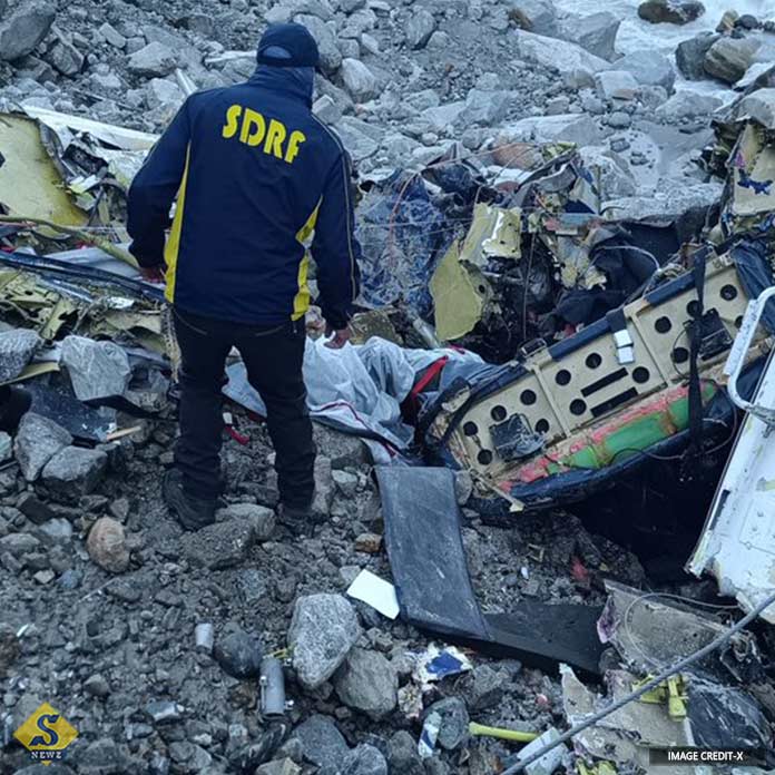 Helicopter crashed in mid air at Kedarnath