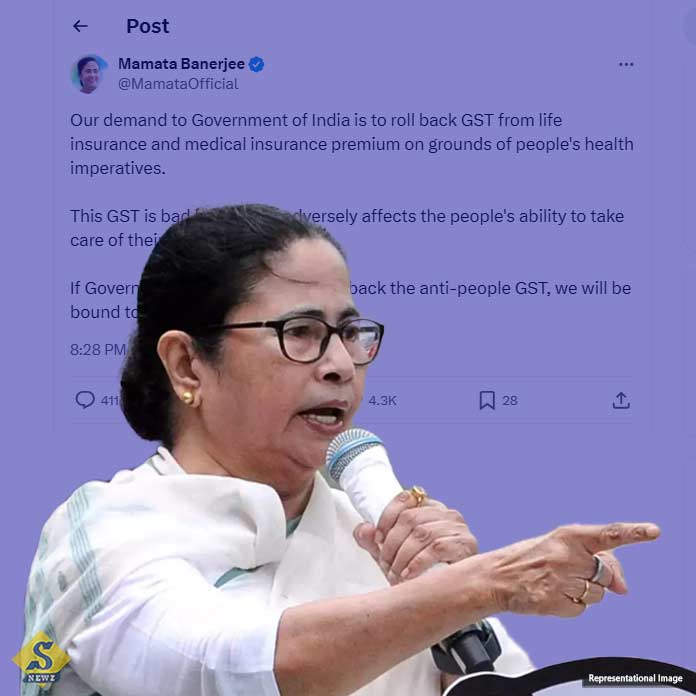 If GST is not withdrawn movement Mamata warns