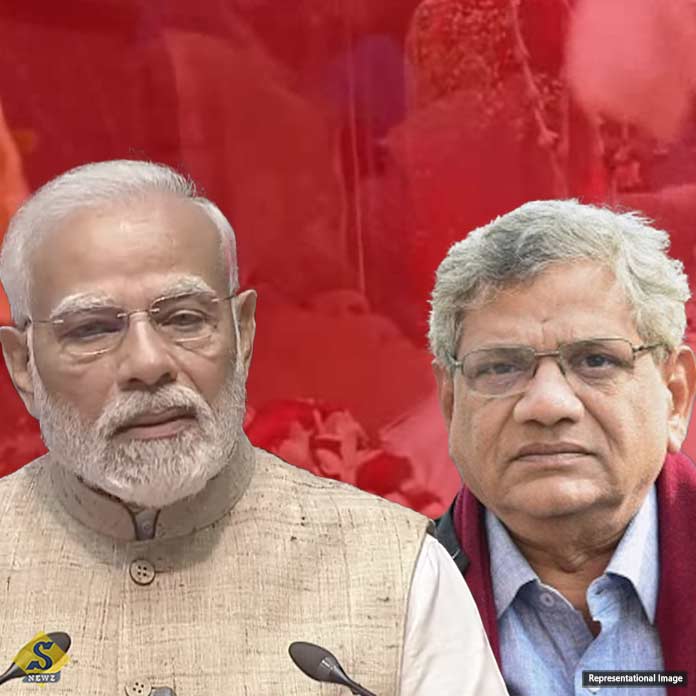 Late Buddhadev condolence by Modi Yechuri