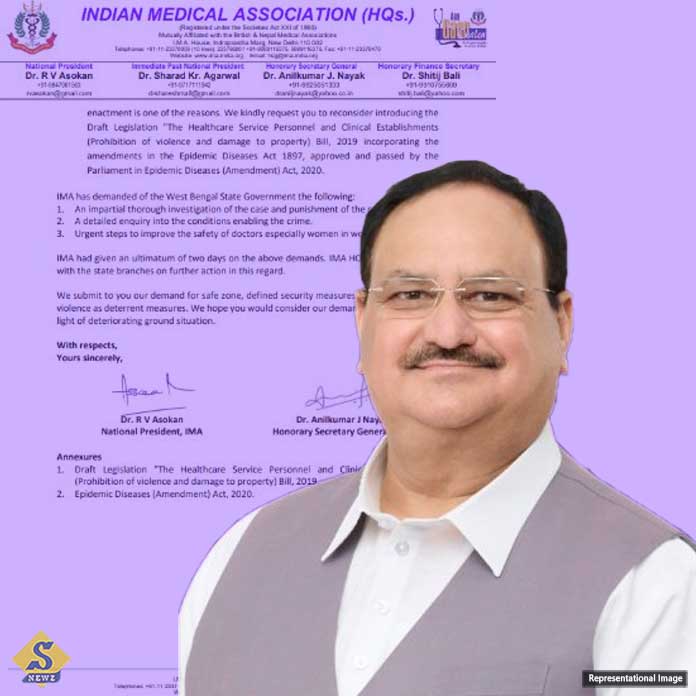 RG Kar Letter to Nadda from Medical Association RG Kar Letter to Nadda from Medical Association