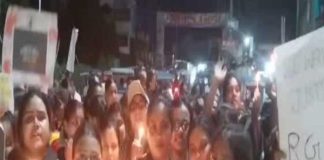 আর জি কর-কাণ্ড : মালদায় মহিলাদের রাত দখল RG tax case Night occupation of women in Malda