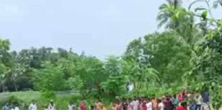 Sacked body of woman in Madhyamgram Sarab BJP