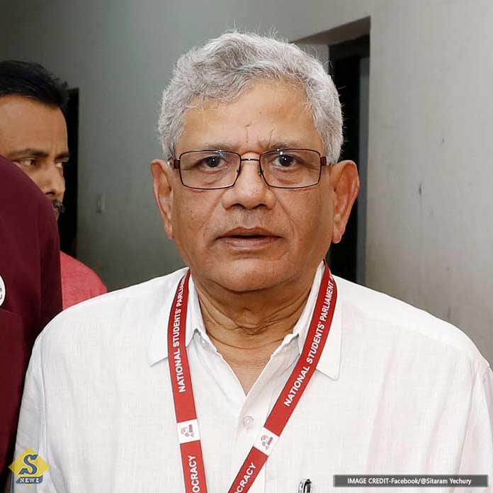 SitaraamYechury admitted to Delhi AIIMS