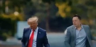 এআই ভিডিওতে ট্রাম্প-মাস্ক, ভাইরাল Trump masks in AI video goes viral