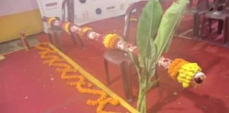 উমা আবাহনের প্রস্তুতি শুরু ২১ পল্লিতে UMA ABAHONER PROSTUTI SURU 21 A PALLI TE