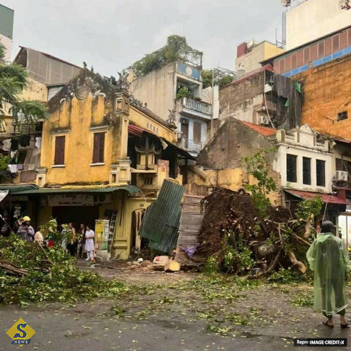 ভিয়েতনামে টাইফুন ইয়াগির প্রভাবে মৃত্যু ১৭৯
