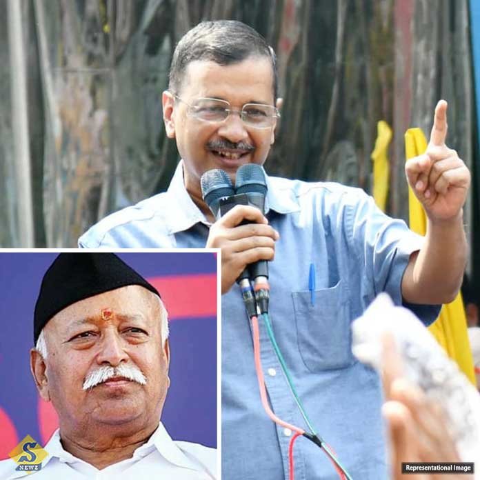 মোদীর অবসর, ভাগবতকে চিঠি কেজরিওয়ালের  