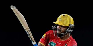 Puran broke Gayles record