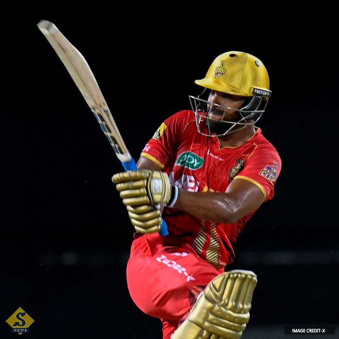 Puran broke Gayles record