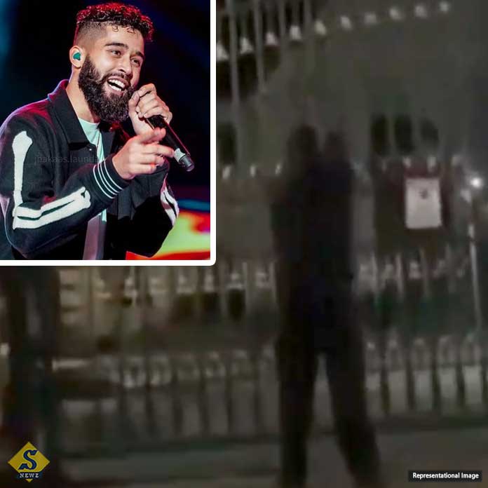 Shot in front of Punjabi singer AP Dhillons house