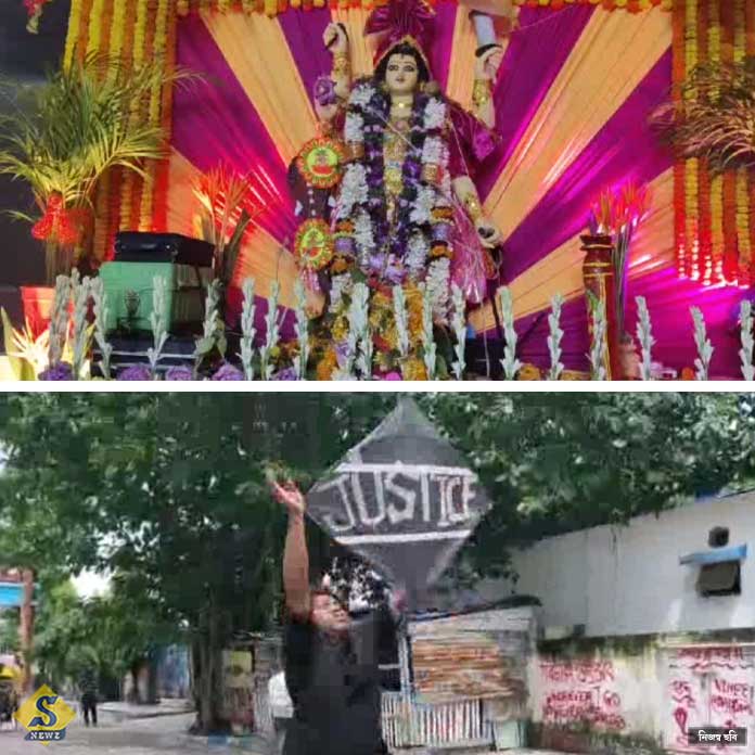 বিশ্বকর্মার আরাধনায় রাজ্য, বিচারের দাবিতে উড়ল ঘুড়িও