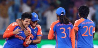 শ্রীলঙ্কাকে হারিয়ে দু’নম্বরে ভারত