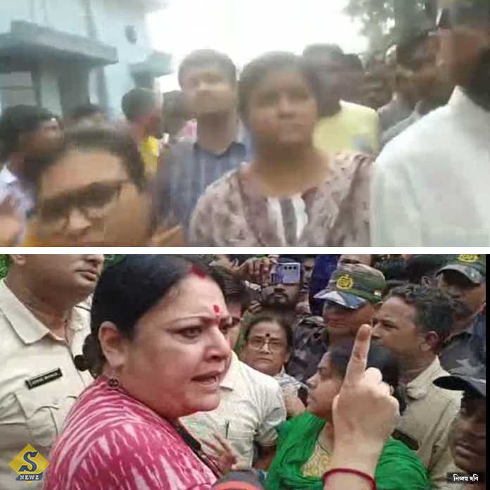 কাঁটাপুকুরে বিক্ষোভ, অগ্নিমিত্রা-মীনাক্ষী-দীপ্সিতাদের বিরুদ্ধে মামলা
