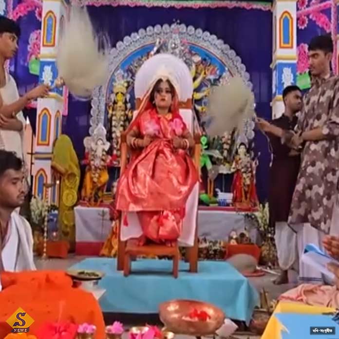 বাংলাদেশেও পালন অষ্টমী ও নবমীর পুজো