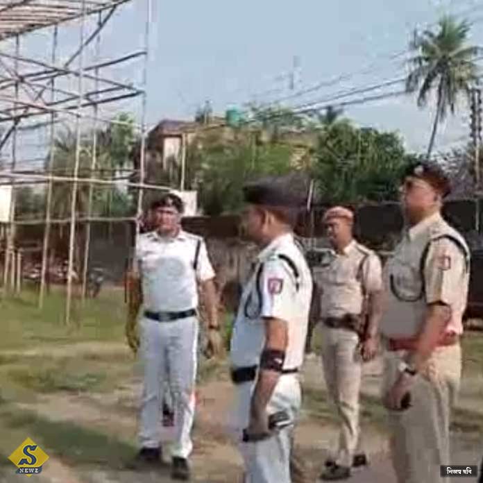 জগদ্ধাত্রী পুজোর প্রস্তুতি দেখলেন চন্দননগরের সিপি