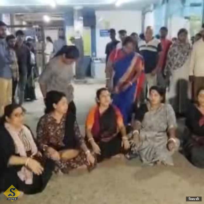মালদায় নির্যাতিতার সাক্ষাতে ধুন্ধুমার, অবস্থানে ফাল্গুনী পাত্র 