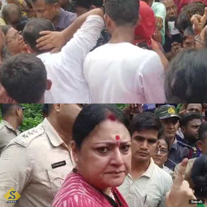 জয়নগরে মুখোমুখি বচসায় সাংসদ প্রতিমা-বিধায়ক অগ্নিমিত্রা