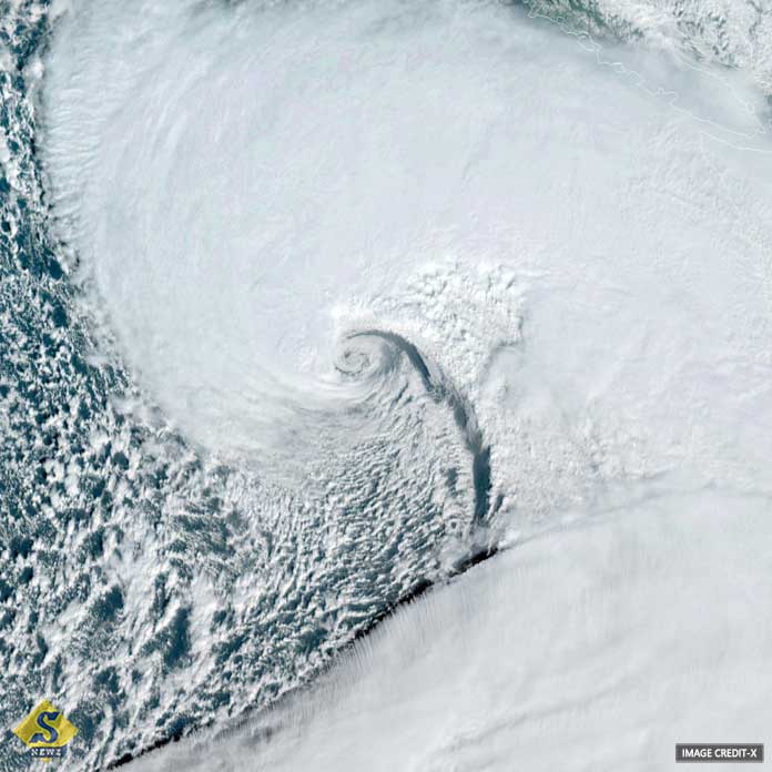A terrible 'bomb cyclone' is being made in America A terrible 'bomb cyclone' is being made in America