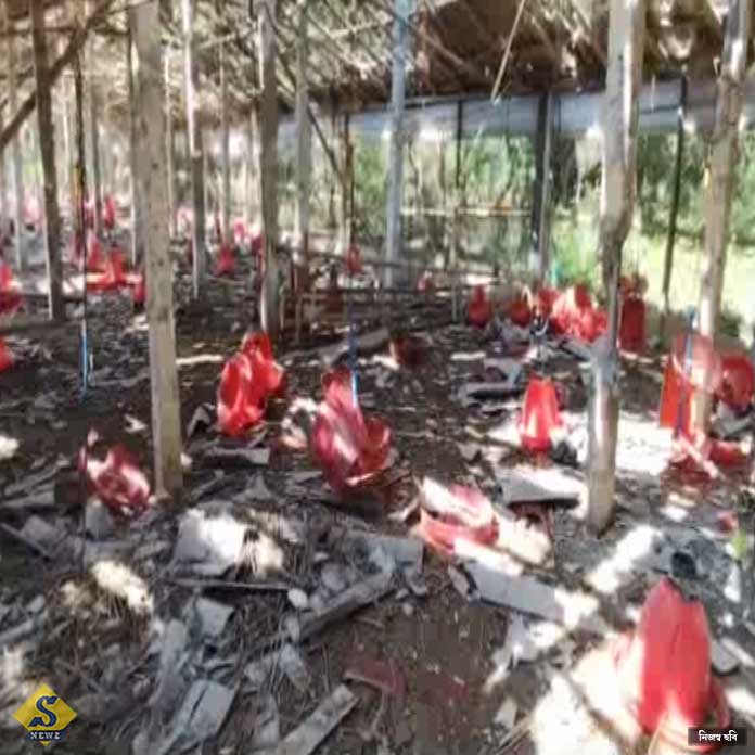 ফের তপ্ত সালার, বাড়ি ভাঙচুর-লুঠপাট