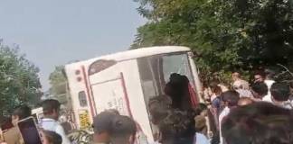 মহারাষ্ট্রে বাস উল্টে মৃত্যু ১০ যাত্রী