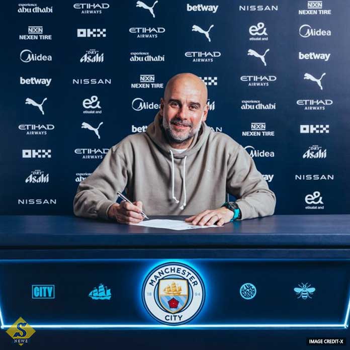 Guardiola signs new deal at Man City (1)