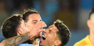 হাড্ডাহাড্ডি লড়াইয়ে কলম্বিয়াকে হারাল উরুগুয়ে