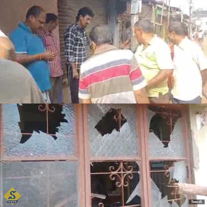 গড়িয়ায় বিসর্জনের শোভাযাত্রা থেকে বোমা মারার অভিযোগ