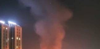 নিউটাউনে ফুটপাতের দোকানে আগুন, ভস্মিভূত একাধিক দোকান