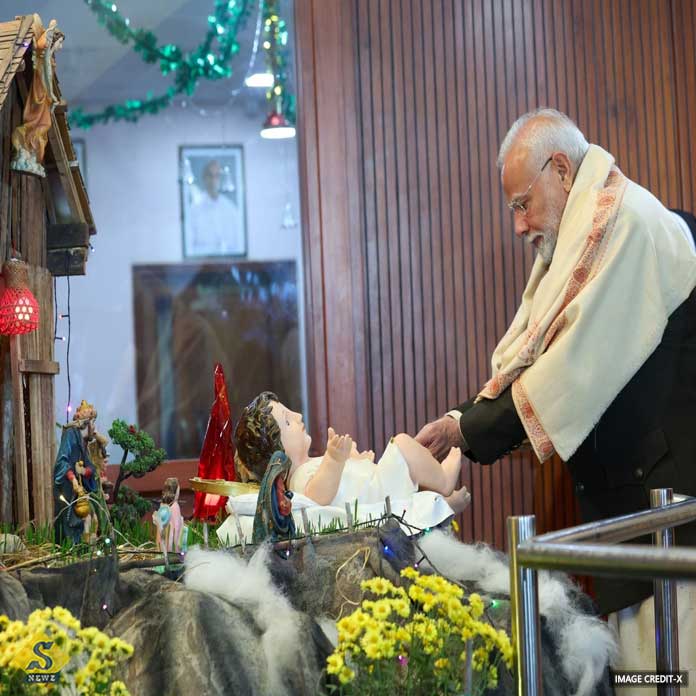 বড়দিনের শুভেচ্ছা প্রধানমন্ত্রী-রাষ্ট্রপতি-উপরাষ্ট্রপতির 