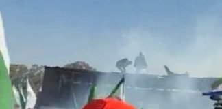 শম্ভু সীমানায় ব্যারিকেড ভাঙার চেষ্টা কৃষকদের, কাঁদানে গ্যাসও