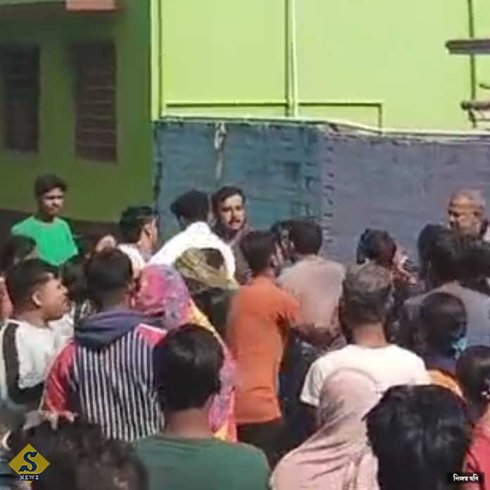 জমি বিবাদে অস্ত্রের কোপ, সিভিকের বাড়ি ভাঙচুরও   
