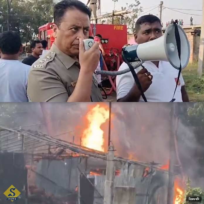 আর জি করে আগুন, আমডাঙায় গ্যাস গোডাউনে বিস্ফোরণ