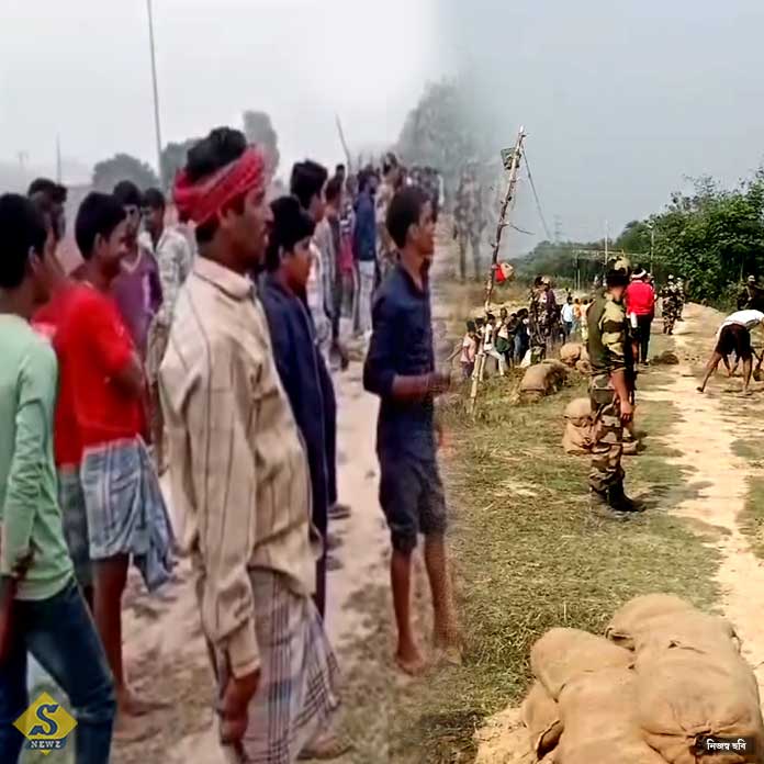 সীমান্তে কাঁটাতার , বৈঠকে বিএসএফ- বিজিবি