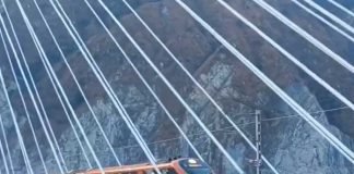 জম্মু কাশ্মীরে চেনাব রেল ব্রিজে ছুটল বন্দে ভারত