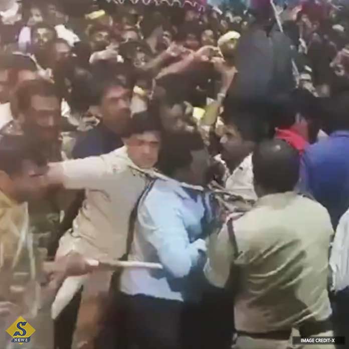 তিরুপতিতে চন্দ্রবাবু, প্রকাশ্যে ভিডিও, অব্যবস্থা প্রশ্ন