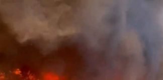 লস অ্যাঞ্জেলেসের উত্তরে ফের বিধ্বংসী দাবানল