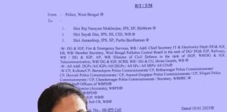 ক্ষুব্ধ মুখ্যমন্ত্রী: এসপি বদল বীরভূম-বর্ধমানে