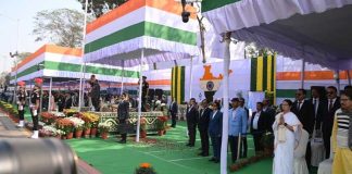 প্রজাতন্ত্র দিবসে বর্ণাঢ্য অনুষ্ঠান রেড রোডে