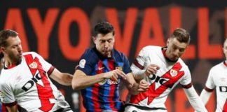 কষ্টের জয়ে লিগ টেবিলের শীর্ষে বার্সা