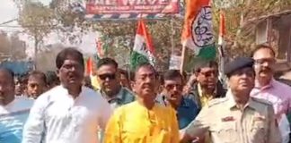 জেলমুক্তির পর ফের স্বমহিমায় বালু, মিছিল করে হাবরা পুরসভায়