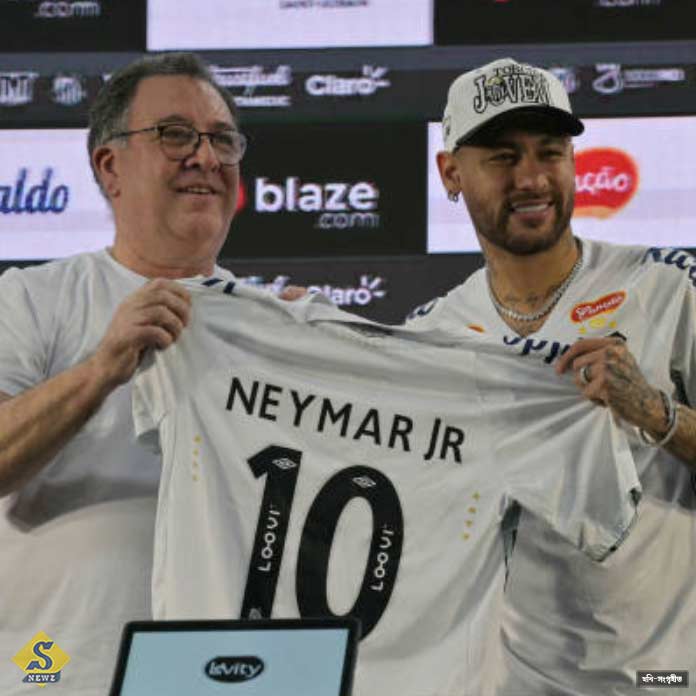 Neymar-in-Santos-jersey-after-12-years
