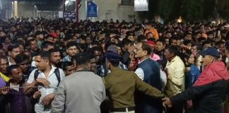নয়াদিল্লির মত পদপিষ্টের পরিস্থিতি আসানসোল স্টেশনে