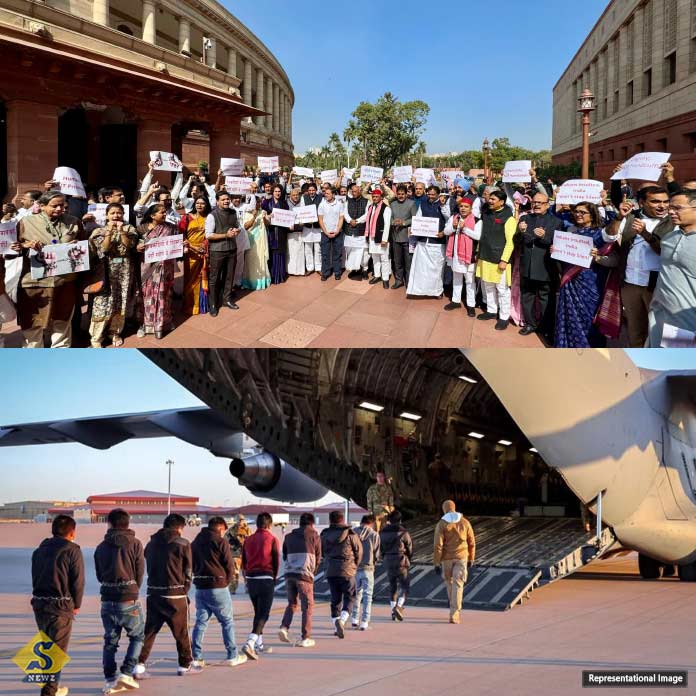 Trump-is-returning-the-Indians,-the-opposition-is-protesting-in-the-parliament