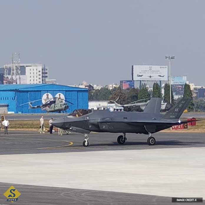 US-fighter-jet-F-35-in-Bangalore