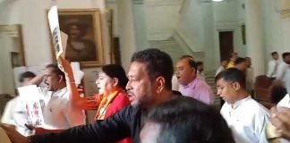বিজেপি বিধায়কদের বিক্ষোভ ফের উত্তপ্ত বিধানসভা