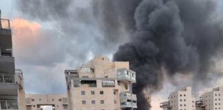 ইসরায়েলে মুহুর্মুহু ক্ষেপণাস্ত্র হামলা