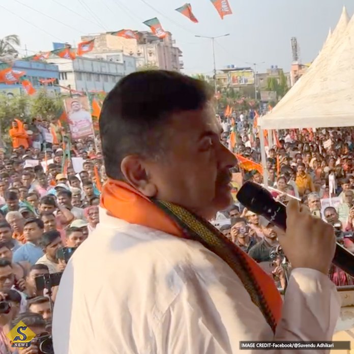 তৃণমূলকে ঝেঁটিয়ে বিদায়ের হুঙ্কার শুভেন্দুর  
