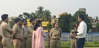 বারাসত জেলা পুলিশের হাতে অত্যাধুনিক ড্রোন