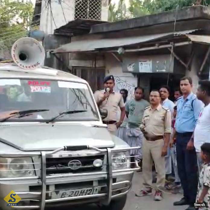 গ্রেফতার চন্দ্রকান্ত বণিক, বজবজে মাইকিং পুলিশের