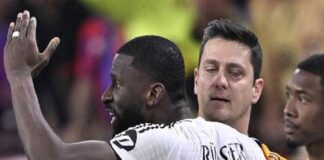 বরফ ছুঁড়ে বড় নিষেধাজ্ঞার শঙ্কায় রুডিগার